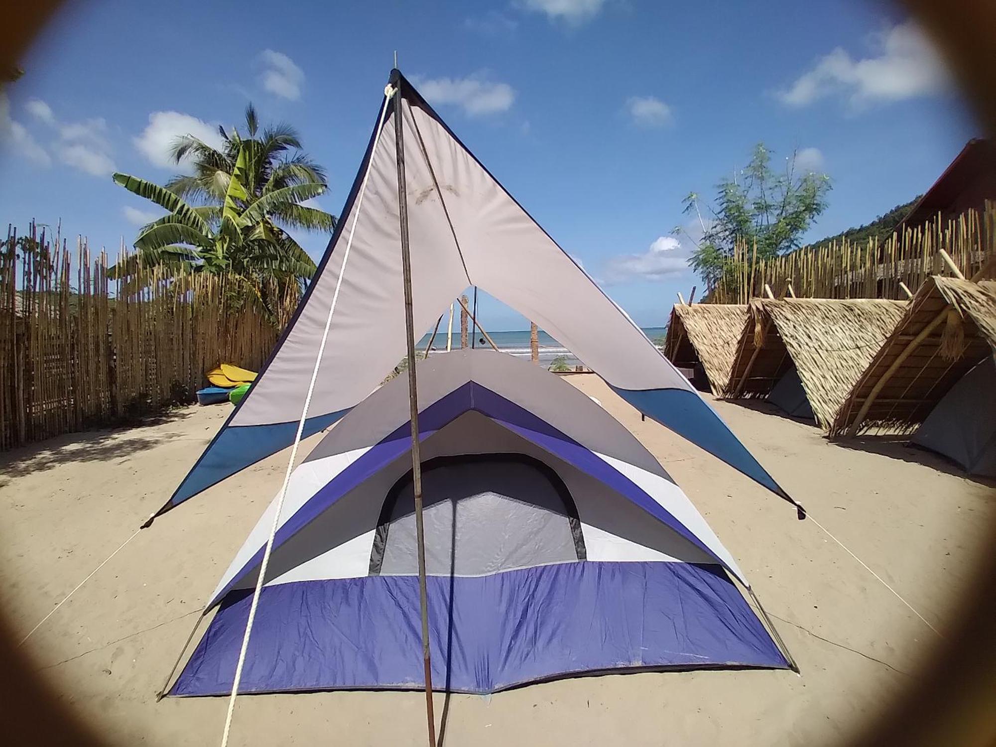 Bucana Kamp Payapa Beachfront Эль-Нидо Экстерьер фото